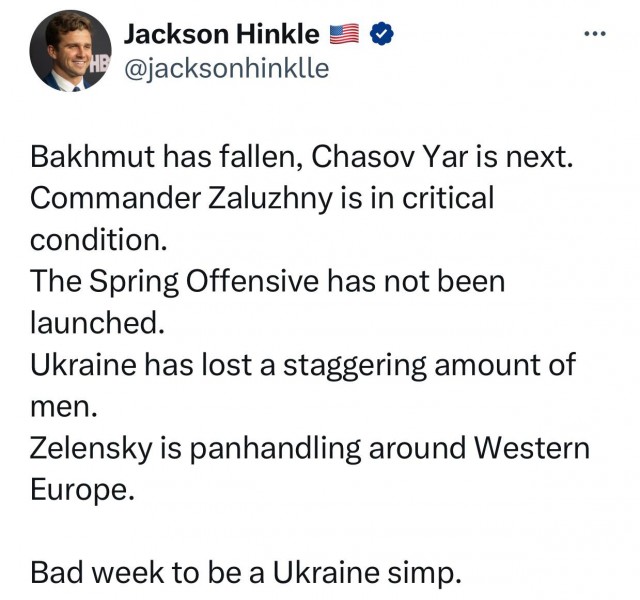 Пригожин заявил о полном взятии под контроль Бахмута (Артемовск)