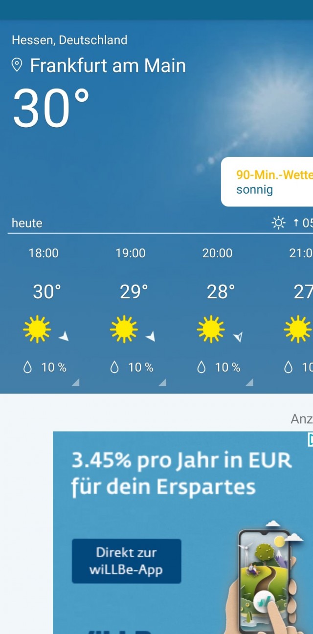 В Уфе нонче 39°С