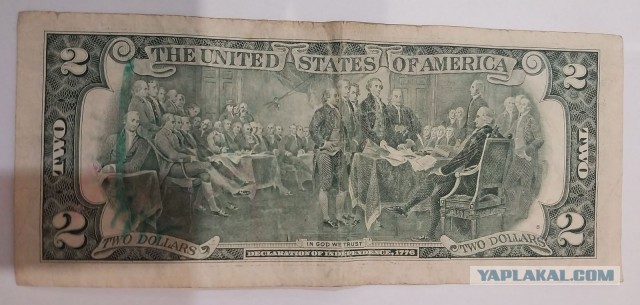Загадка 2-х долларовой купюры