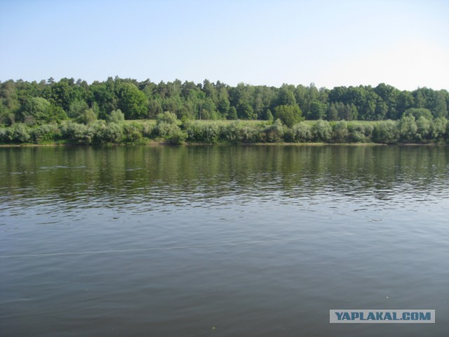 Сплав на байдарке по реке Ока.