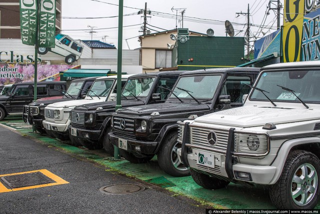 Япония: Правый руль как признак нищеброда