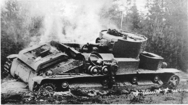 Трагедия начала Великой Отечественной на примере Т-28 и Т-35.