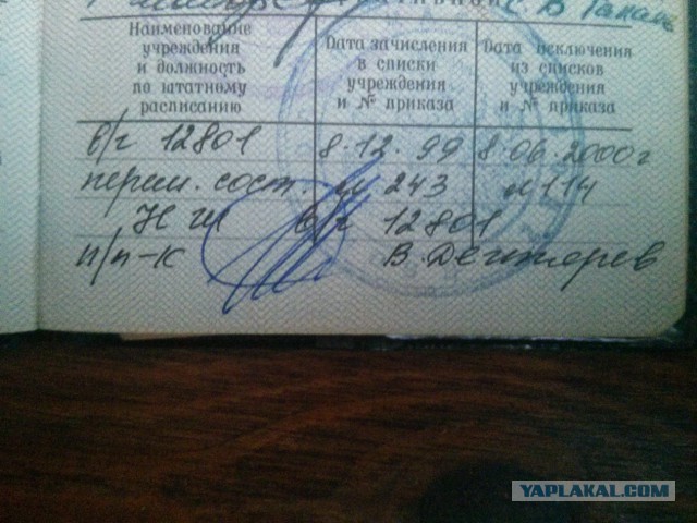 Экскурсия в дисбат