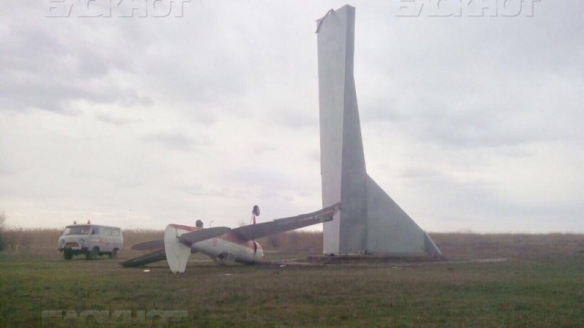 В Волгодонском районе Ростовской области сильный ветер.