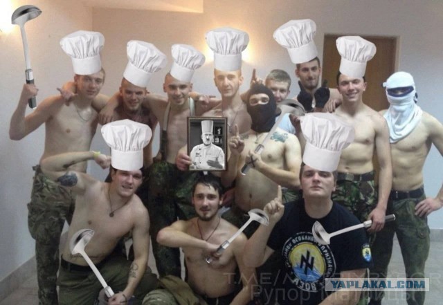 Допрос "героя" Украины