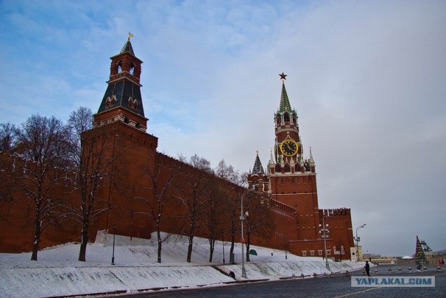 Москва. Утро. 1 января