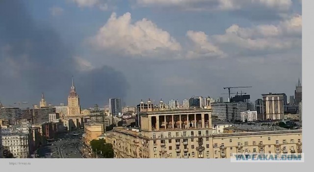 Атака дронов на Химки