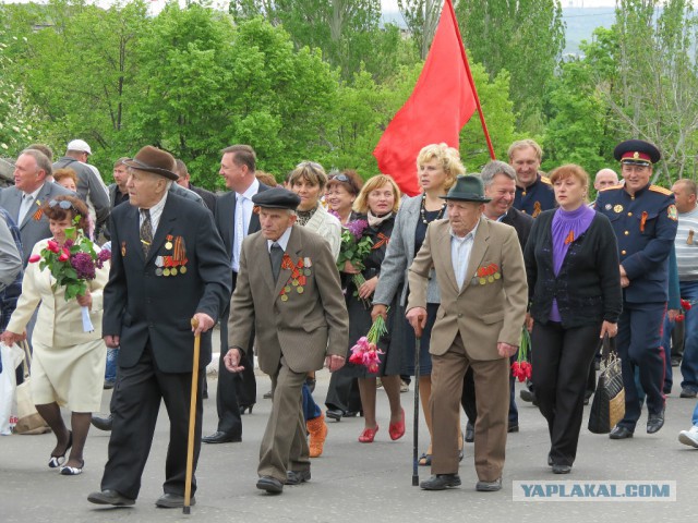 9 Мая из маленького города Брянка Луганской обл.