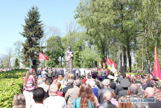 День Победы в моем городе,