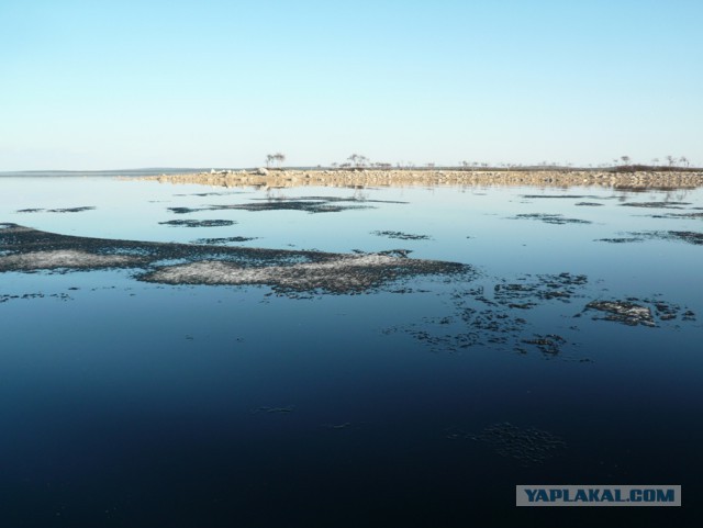 Серебрянское водохранилище.