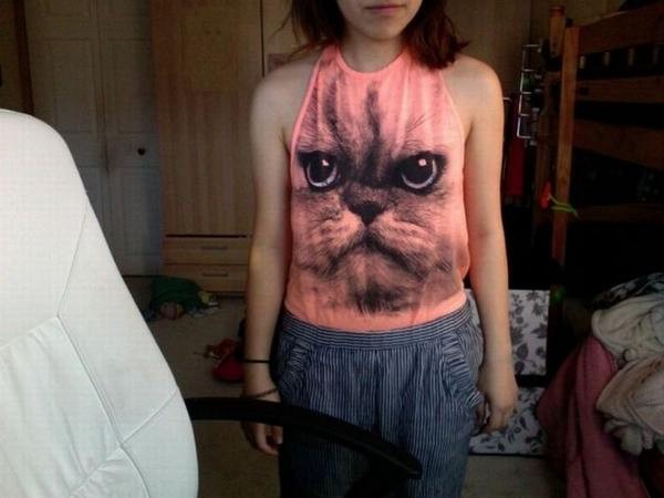 Солнцезащитные очки для котика