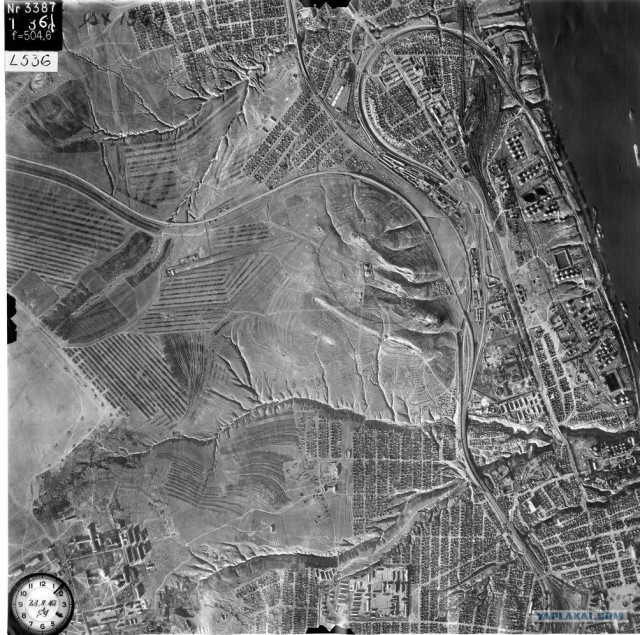 Сталинград Аэрофотосъемка 1942 года