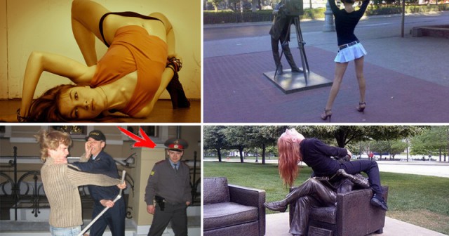 Ну, просто Боги позирования!