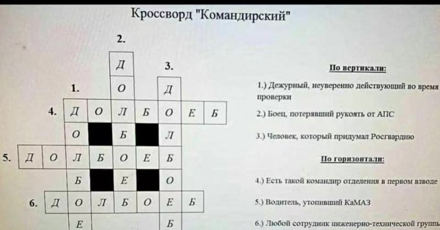 ЯПсворд №1