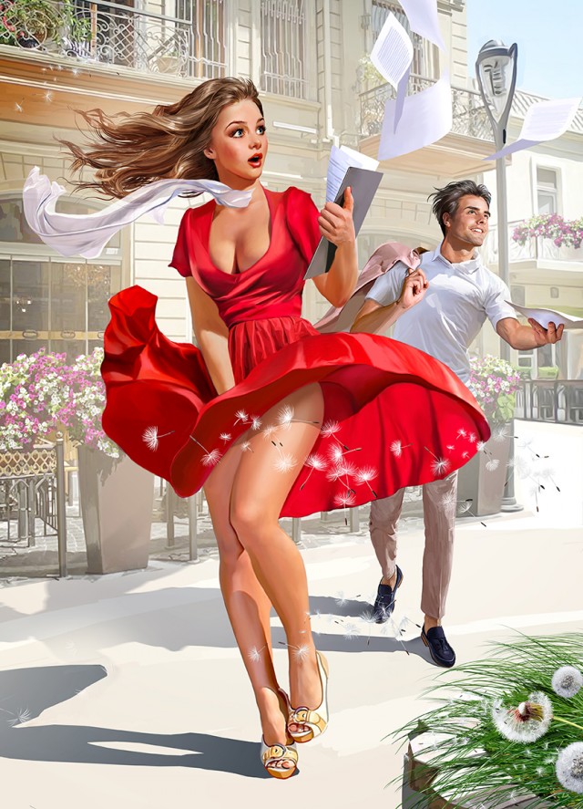 Идеальная советская женщина (и не только) в иллюстрациях Натальи Ершовой