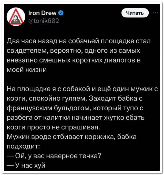 Забавные комментарии из социальных сетей (13.05.24)