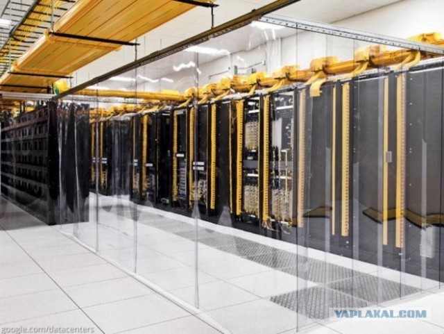 Виртуальная прогулка по датацентрам Google