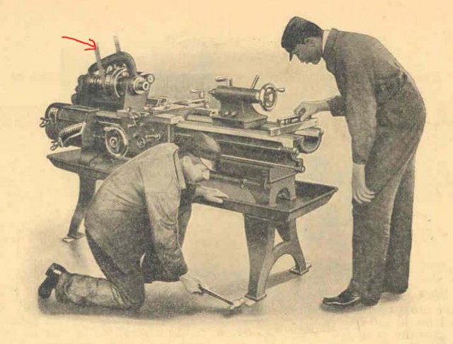 Токарный станок 1911 года за 300 баксов