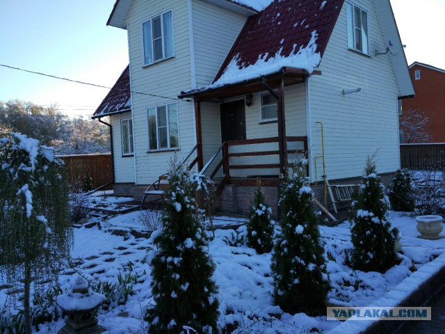 Каркасный дом 200 кв.м в 7 фото.