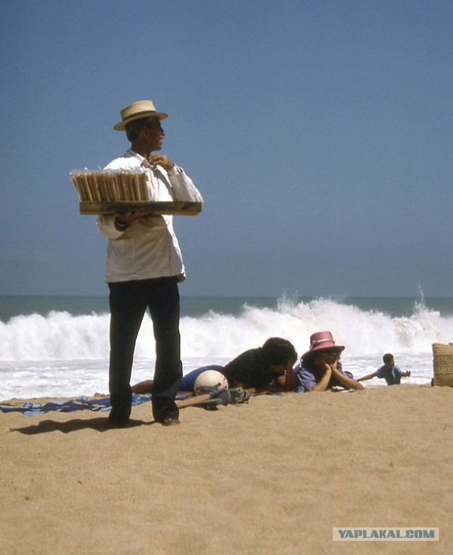 Пляжная жизнь Чили в 80-е годы