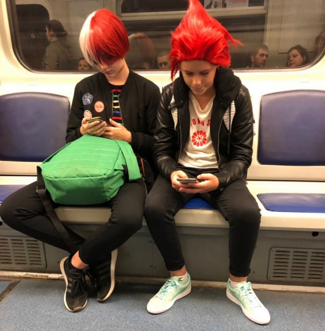 Модники, которые обитают в подземельях метро