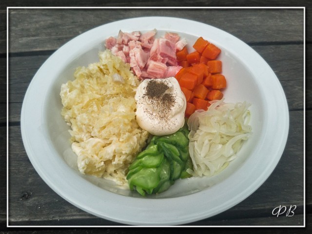 Японский картофельный салат