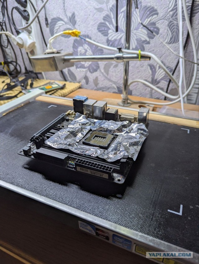 Меняем сокет 1151 на материнской плате Gigabyte ga-z170n-wifi