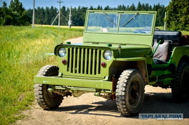 Реплика Willys MB: полноприводной американский