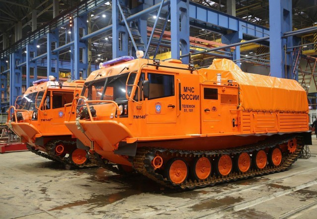 Спасатели Ненецкого округа получили новые вездеходы для работы в Заполярье