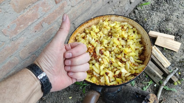 Печка из сотой трубы от скуки