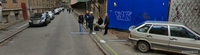 Привидение на Яндекс панорамах