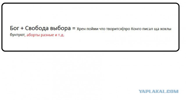 Нам говорят: вот докажите, что Бога нет