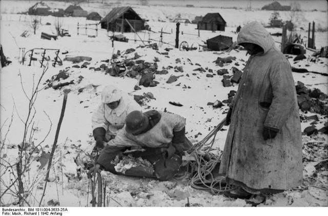 Мода Вермахта зимы 1941 - 1942 года