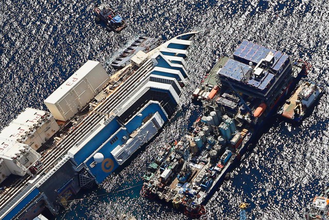 Лайнер Costa Concordia: взгляд изнутри