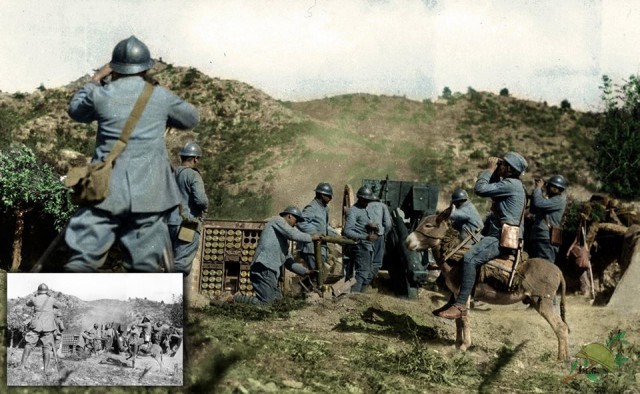 Артиллеристы и гранатометчики Первой мировой