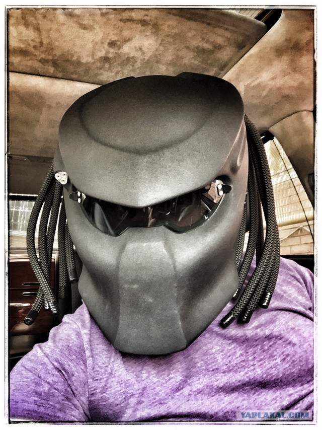 Разрисовали шлем