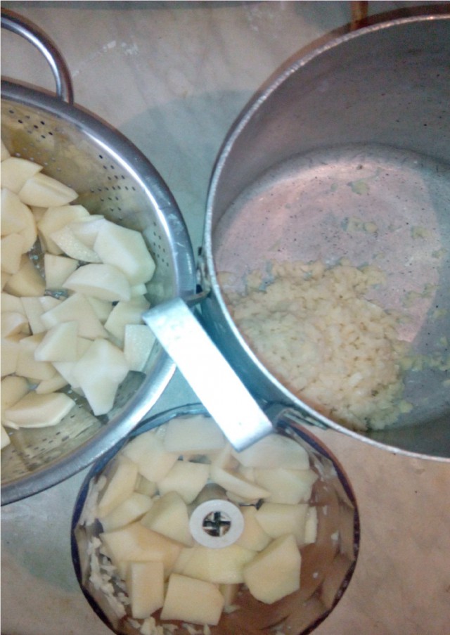 Пельмени с картошкой