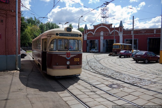 Старейшее трамвайное депо в Москве