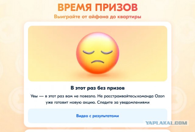 Ozoн, призы