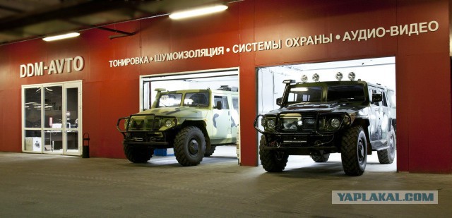 Люксовая модификация бронированного ГАЗ "Тигр"