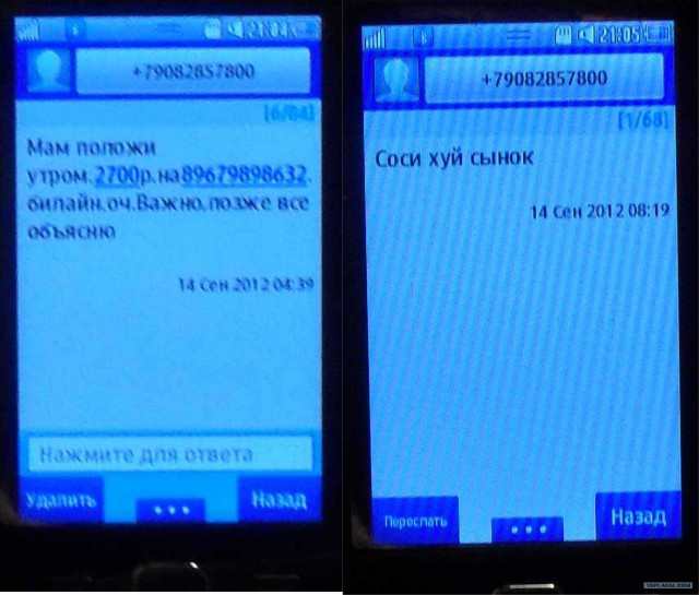 Пришла Смска
