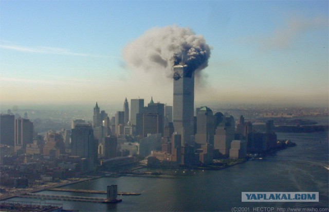 Редкие фото событий 11 сентября 2001 года.