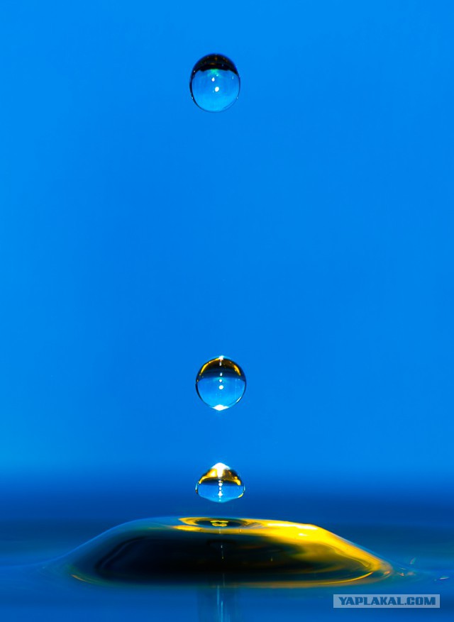 Картинки капля воды падает в воду