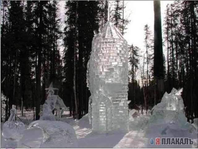Ледяные скульптуры из Китая