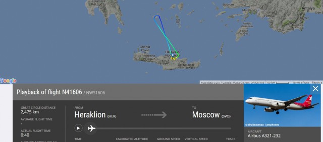 Профессор СПбГУ рассказал, как самолёт, на котором он летел из Греции, чуть не упал в море, но смог вернуться в аэропорт вылета