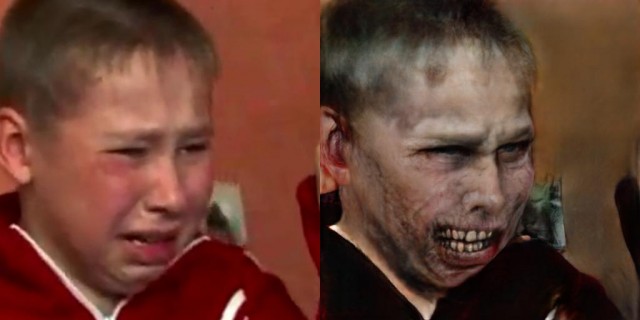 Make Me A Zombie! Нейросеть превратит Вас в зомби