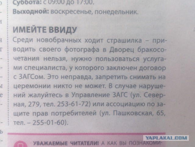 Кемеровским молодоженам испортили свадьбу