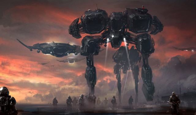 Рисунки: фантастика, Sci-Fi, киберпанк