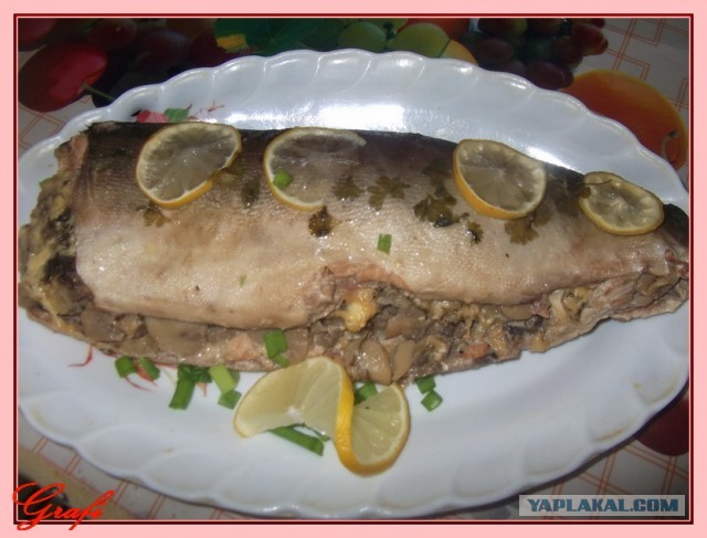 Горбуша запеченная