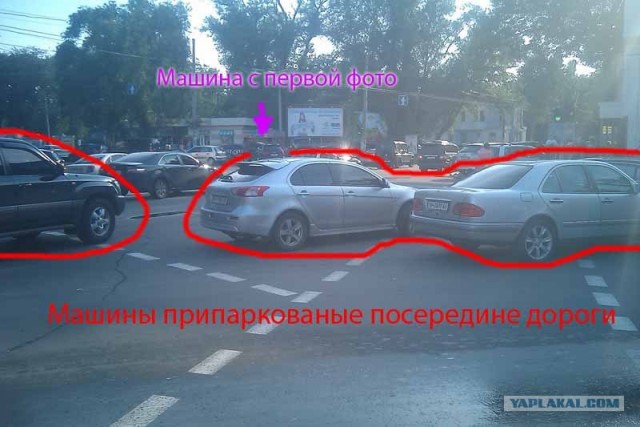 Особенности Одесской парковки.